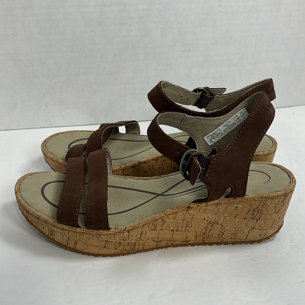 Eddie Bauer Kara ll Wedge Sandal brown size‎ 8.5 - Picture 2 of 15